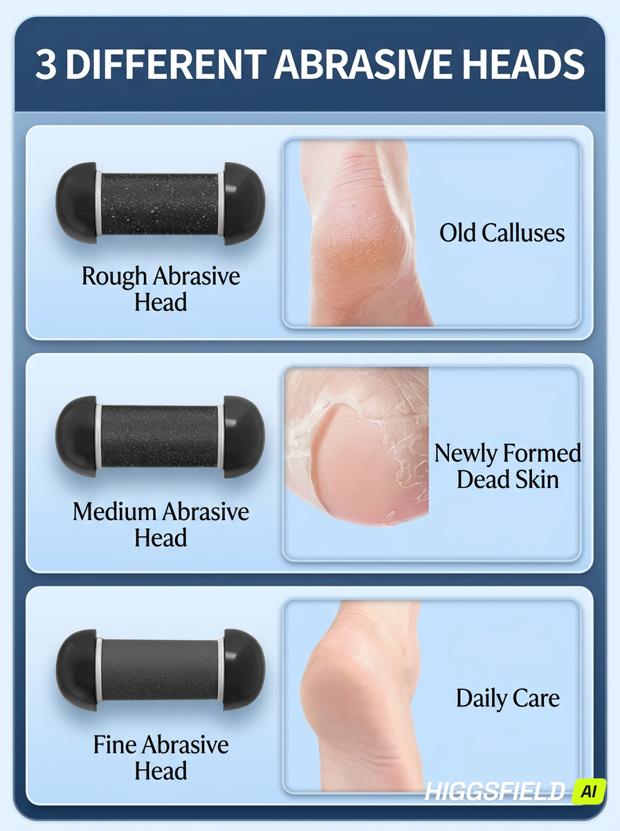 SoleSpa - Electric Pedicure Tool for Cracked Heels & Rough Skin