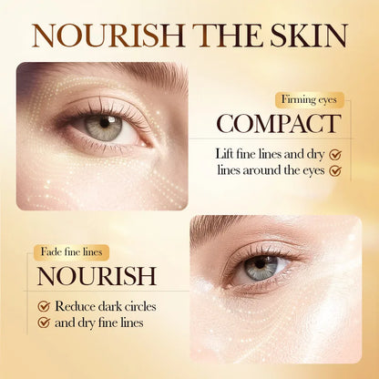 20Pcs=10Pairs Gold Collagen Crystal Eye Mask Skincare Eye Patches Firming Moisturizing Nourishing Eye Skin Care Products