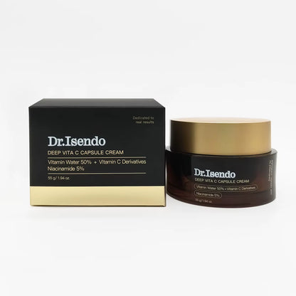 OEM Korean Skincare Cosmetic Creams Exfoliante Facial Cream Niacinamide Vitamin C Face Serum Capsule Cream 55G Moisturizer Skin