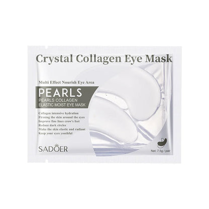 20Pcs=10Pairs Gold Collagen Crystal Eye Mask Skincare Eye Patches Firming Moisturizing Nourishing Eye Skin Care Products