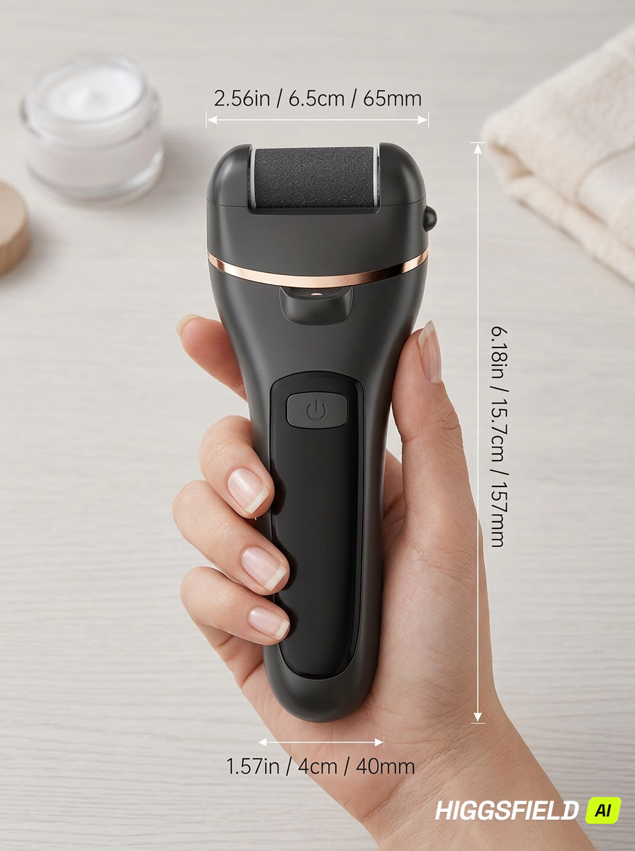 SoleSpa - Electric Pedicure Tool for Cracked Heels & Rough Skin