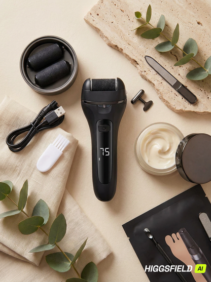 SoleSpa - Electric Pedicure Tool for Cracked Heels & Rough Skin